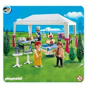 Comparateur de prix : Playmobil City Life 4308 - Invités Et Tente De Réception