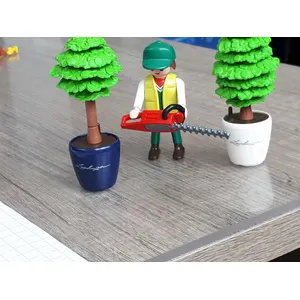 Playmobil Playmobil 4485 - Jardinier Avec Taille Haie pas cher