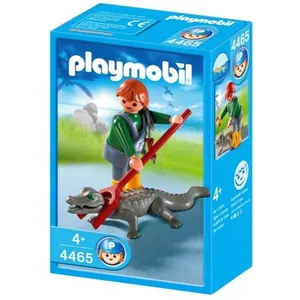 Playmobil Wild Life 4465 - Soigneur D'animaux Avec Caïman pas cher