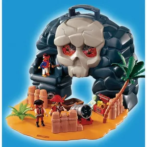 Comparateur de prix : Playmobil Pirates 4443 - Ile Au Trésor Des Pirates En Coffret