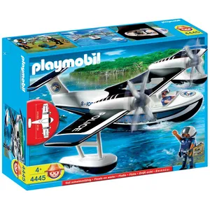 Comparateur de prix : Playmobil Wild Life 4445 - Policier Et Hydravion