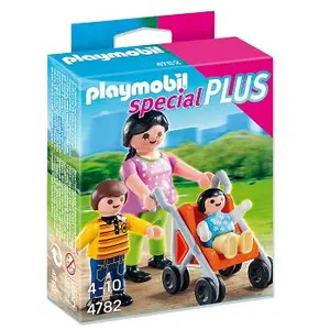 Playmobil Special Plus 4782 Maman avec enfant et landau pas cher