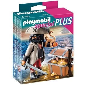 Playmobil 4767 - Pirate Avec Coffre Au Trésor pas cher