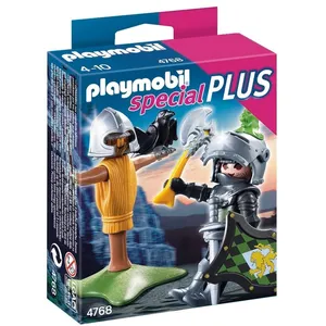 Playmobil 4768 Special Plus - Chevalier Du Lion Avec Mannequin D'entra...