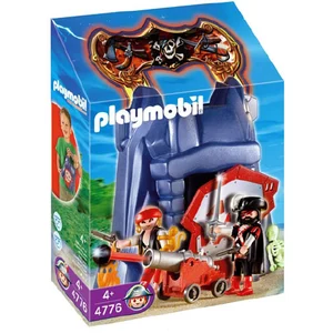 Playmobil Pirates 4776 - Rocher Des Pirates Transportable