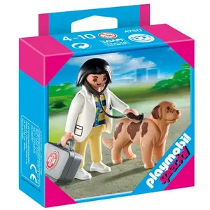 Playmobil 4750 Vétérinaire avec chien pas cher