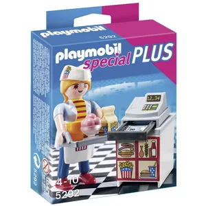 Playmobil 5292 Special Plus Serveuse avec caisse enregistreuse pas cher