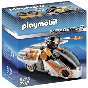 Playmobil 5288 - Moto Et Agent Secret pas cher
