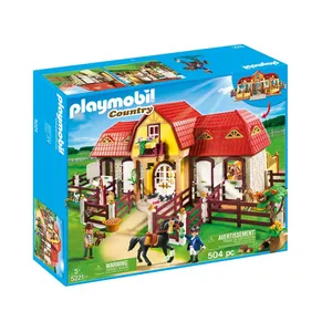 Comparateur de prix : Playmobil Country 5221 Haras avec chevaux et enclos