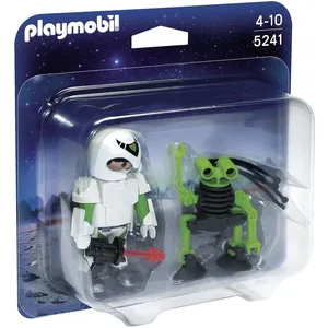 Playmobil Top Agents 5241 - Duopack Agent Spatial Et Robot pas cher