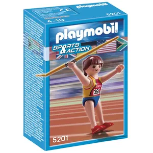 Comparateur de prix : Playmobil Sports Et Action 5201 - Lanceuse De Javelot