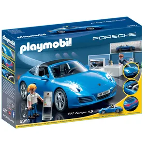 Comparateur de prix : PLAYMOBIL 5991 - Sports & Action - Voiture Porsche 911 Targa 4S avec effets lumineux