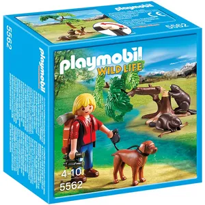 Playmobil Playmobil 5562 - Randonneur Avec Castors pas cher