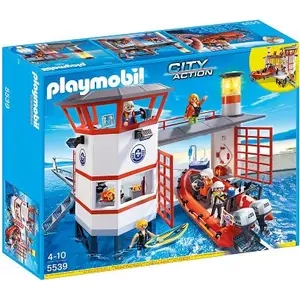 PLAYMOBIL 5539 Poste Secours Sauveteurs pas cher