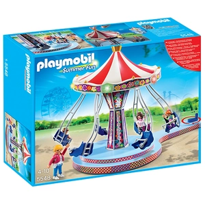 PLAYMOBIL - Manège de Chaises Volantes - Summer Fun - 5548 - 4 ans et ... pas cher