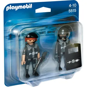 Playmobil Playmobil City Action 5515 - Duo Policiers Des Forces Spéciales pas cher