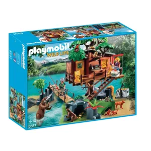 Comparateur de prix : PLAYMOBIL 5557 - Wild Life - Cabane des aventuriers dans les arbres