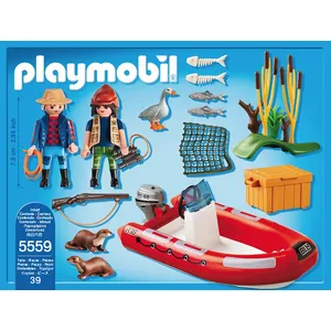 Playmobil Playmobil 5559 - Braconniers Avec Bateau pas cher