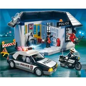 Comparateur de prix : Playmobil Playmobil City Action 5013 - Set Complet De Police Américaine