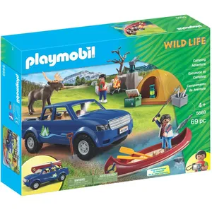 Comparateur de prix : PLAYMOBIL Campeur Pick-Up et Tente