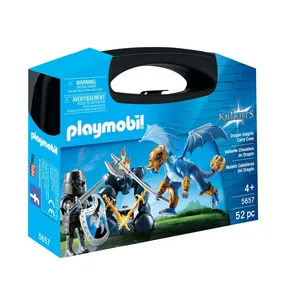PLAYMOBIL - Valisette Chevaliers du Dragon - 52 pièces - Garçon - A partir de 4 ans pas cher