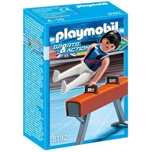 Playmobil Sports Et Action 5192 - Gymnaste Et Cheval D'arçons pas cher