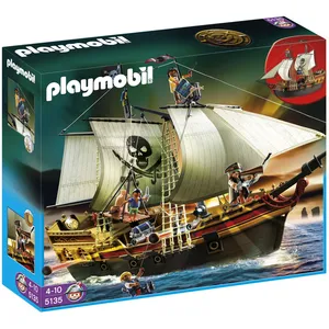 PLAYMOBIL 5135 Bateau d'Attaque des Pirates