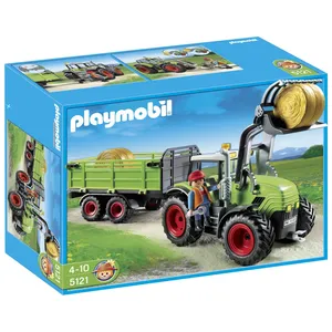 Comparateur de prix : Playmobil 5121 - Grand Tracteur Avec Remorque