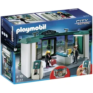 Playmobil 5177 - Banque Avec Distributeur De Billets pas cher