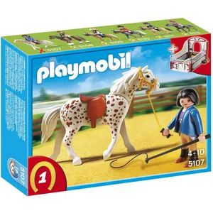Playmobil 5107 - Cheval Et Monitrice pas cher