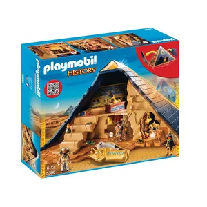 Comparateur de prix : Playmobil Jeu De Construction De La Pyramide Du Pharaon