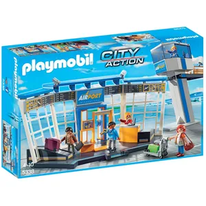 Comparateur de prix : PLAYMOBIL 5338 - City Action - Aéroport avec Tour de Contrôle - Mixte - A partir de 4 ans