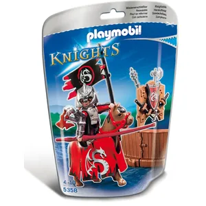 Playmobil Knights 5358 Piste de joute du chevalier Dragon ailé pas cher