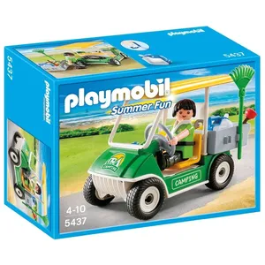 Comparateur de prix : Playmobil 5437 Summer Fun Gardien du camping et véhicule de service