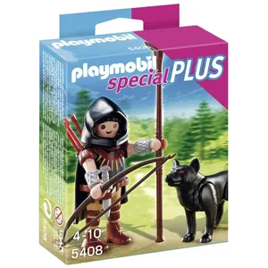 Playmobil 5408 Special Plus Guerrier avec loup pas cher