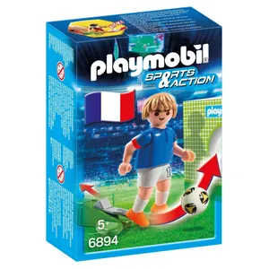 Playmobil Sports & Action 6894 Joueur de foot français pas cher
