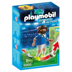 PLAYMOBIL - Joueur de Foot Italien - Sports & Action - Allemagne - Mixte pas cher