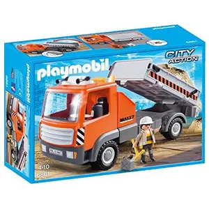 Playmobil City Action 6861 Camion de chantier pas cher