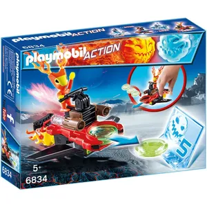 Comparateur de prix : Playmobil Action - Robots - Robot de feu avec Lance-disques