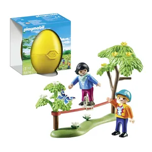 Comparateur de prix : PLAYMOBIL - 6839 -  uf de Pâques - Enfants équilibristes - Family fun - La maison moderne