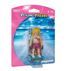 Comparateur de prix : PLAYMOBIL 6827 - Coach de fitness - Figurine sportive avec step - Playmobil Friends