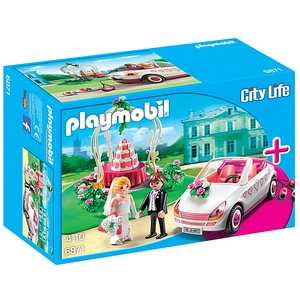 Playmobil City Life 6871 Starter Set Couple de mariés avec voitureVendu paramazon