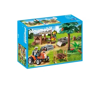 Playmobil 6814 Véhicule De Débardage Avec Bûcherons pas cher