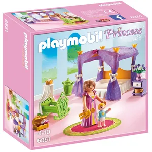 Playmobil Playmobil Princess 6851 Chambre De La Reine Avec Lit À Baldaquin pas cher