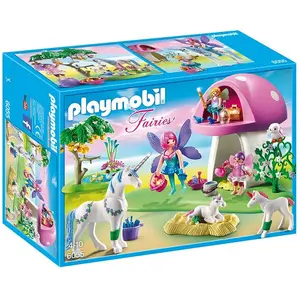 Comparateur de prix : Playmobil Fairies 6055 Centre de soins pour licornes