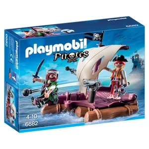 Playmobil Playmobil 6682 - Radeau Avec Pirates Des Ténèbres