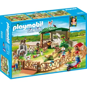 Playmobil Playmobil City Life 6635 - Parc Animalier Avec Visiteurs