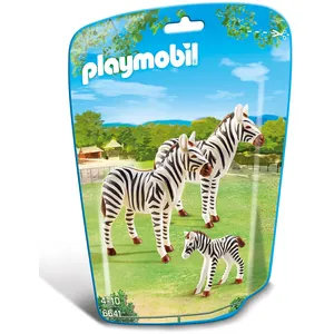 Playmobil City Life 6641 Famille de zèbres pas cher