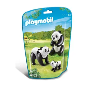 Comparateur de prix : Playmobil Jouet collection Le Zoo - Couple de Pandas et leur bébé (n° 6652)