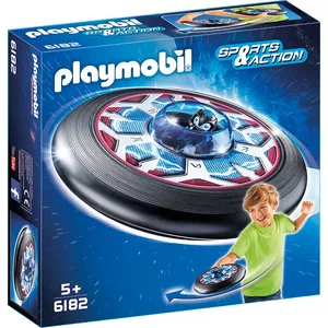 Playmobil Sports & Action 6182 Extraterrestre avec soucoupe volante pas cher